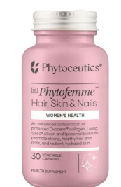 Phytoceutics Phytofemme Hair, Skin & Nails VegeCapsules 30